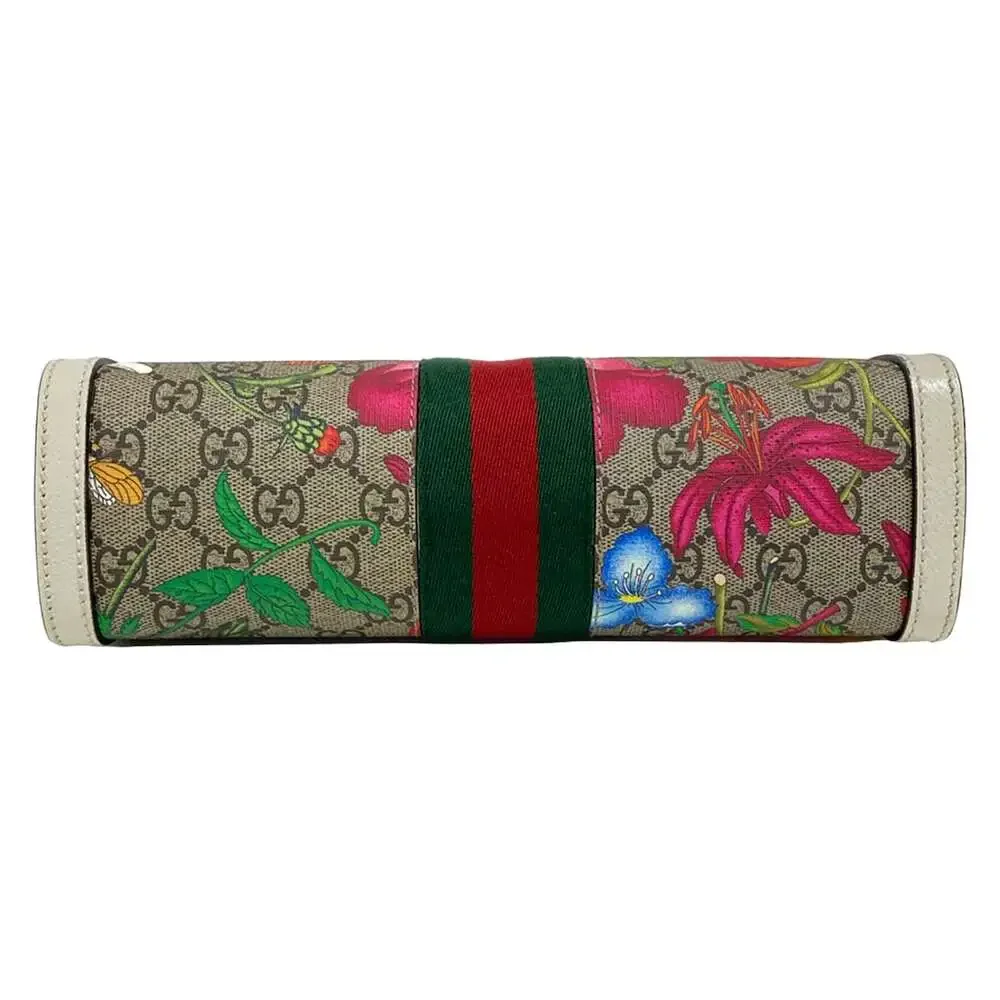 Gucci Ophidia GG Small Shoulder Bag Shoulder Bag 503877 White Beige Multi PVC - Picture 5 of 15